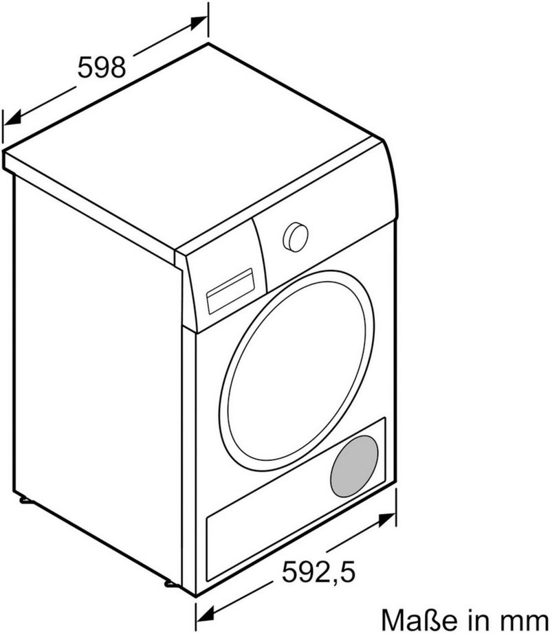 SIEMENS Kondenstrockner iQ500 WT46G402 9 kg