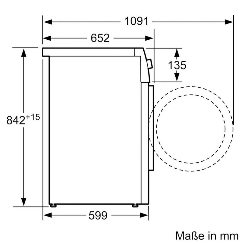 SIEMENS Kondenstrockner iQ500 WT46G402 9 kg