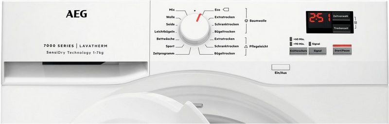 AEG Wärmepumpentrockner 7000 T7DB41580 8 kg SensiDry – schonend und energiesparend