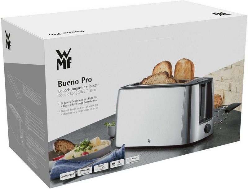 WMF Toaster Bueno Pro 2 lange Schlitze 1550 W