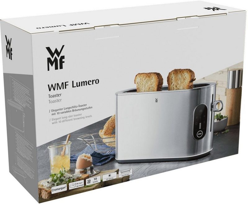 WMF Toaster Lumero 1 langer Schlitz für 2 Scheiben 980 W