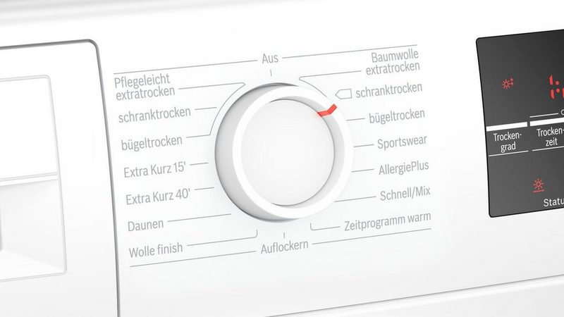 BOSCH Kondenstrockner WTG86402 9 kg