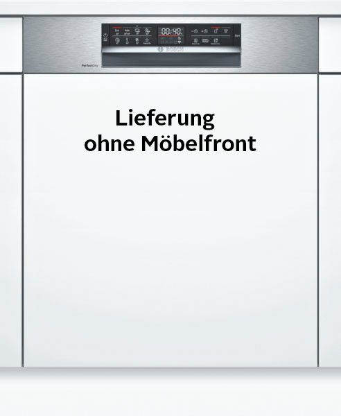 BOSCH teilintegrierbarer Geschirrspüler Serie 6 SMI6ZCS49E 14 Maßgedecke