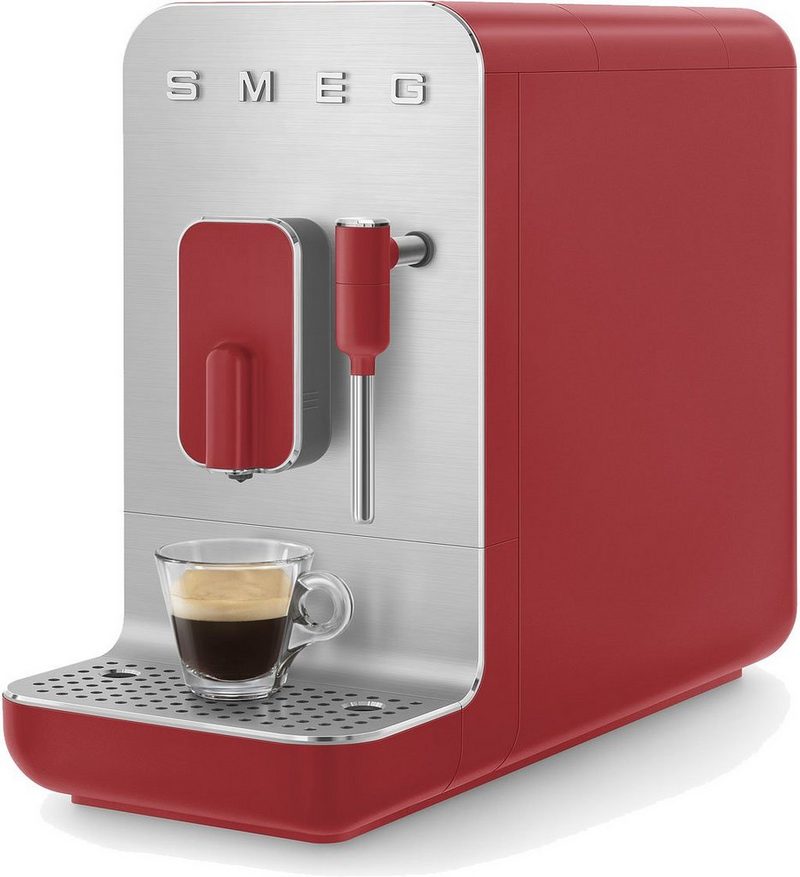 Smeg Kaffeevollautomat BCC02RDMEU Herausnehmbare Brüheinheit