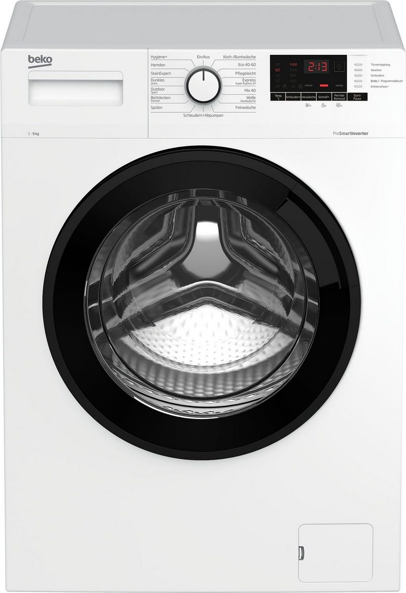 BEKO Waschmaschine WMB91434PTS1 9 kg 1400 U/min