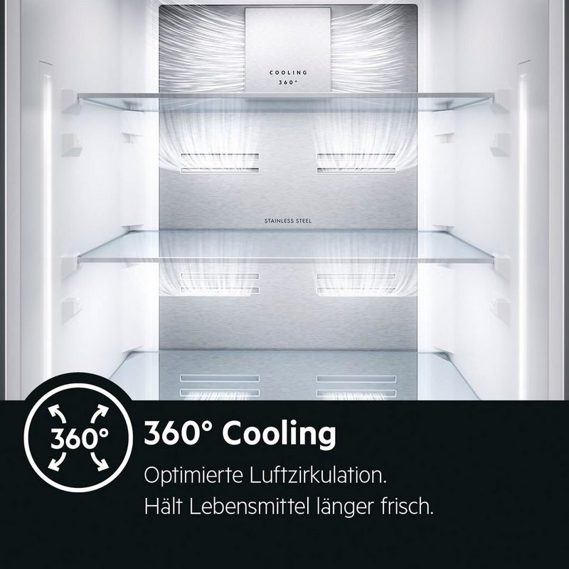 AEG Kühlschrank RKB738E5MB 186 cm hoch 595 cm breit