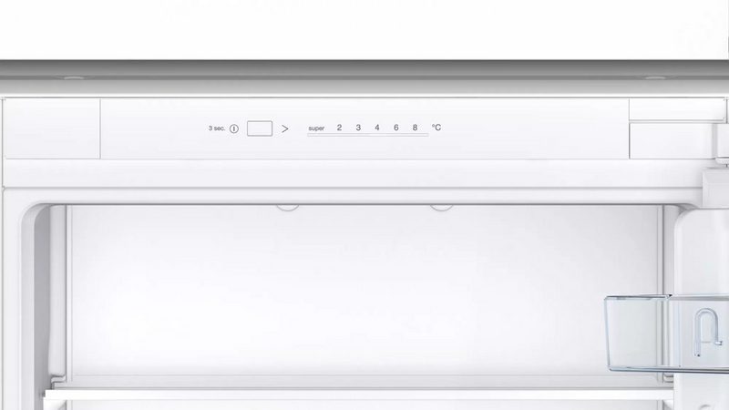 BOSCH Einbaukühlgefrierkombination KIV87NSF0 177 cm hoch 54 cm breit LED Beleuchtung Super-Gefrieren FrischeBox BigBox-Gefriergutschublade LowFrost Besonders leise