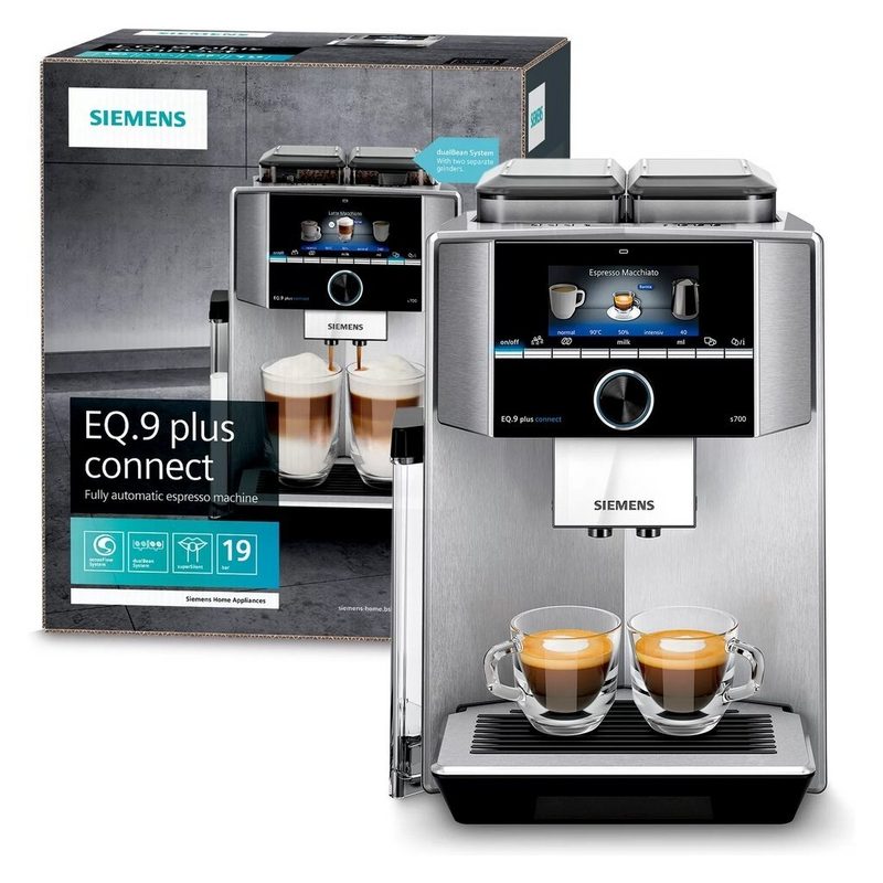 SIEMENS Filterkaffeemaschine TI9575X7DE Kaffeemaschine Vollautomatisch Espressomaschine 23 l