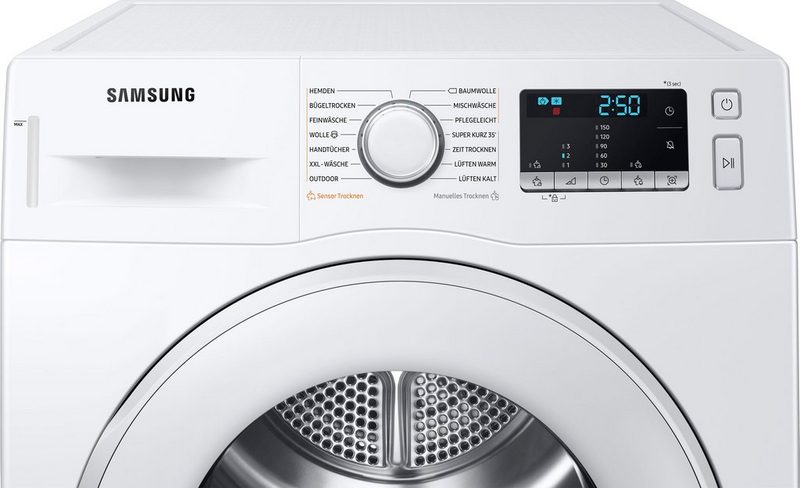 Samsung Wärmepumpentrockner DV70TA000TE/EG 7 kg Knitterschutz