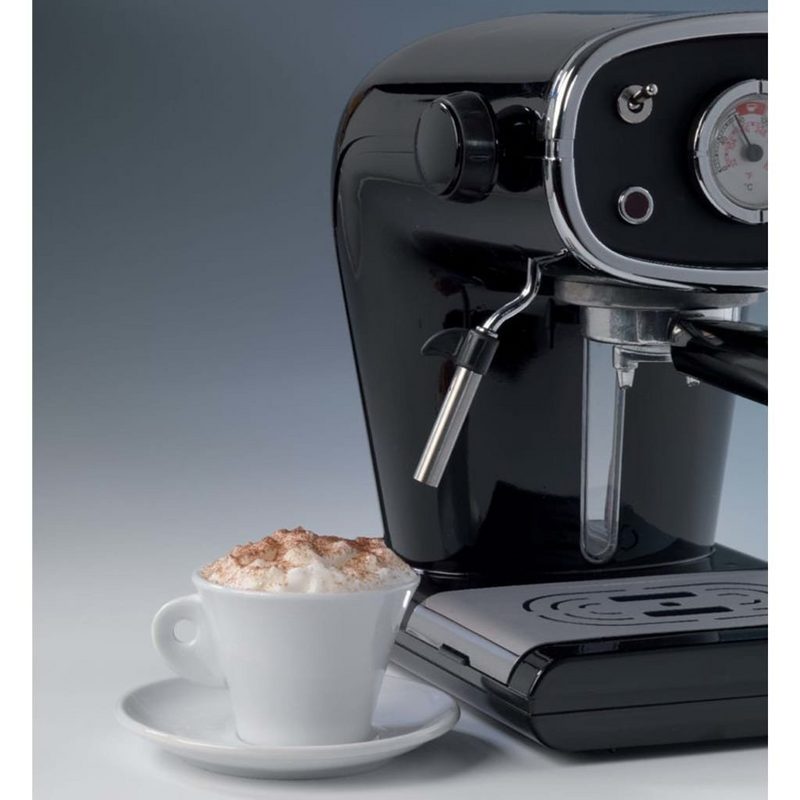 Ariete Espressomaschine Espressomaschine Café Retro 850W 1 L Schwarz