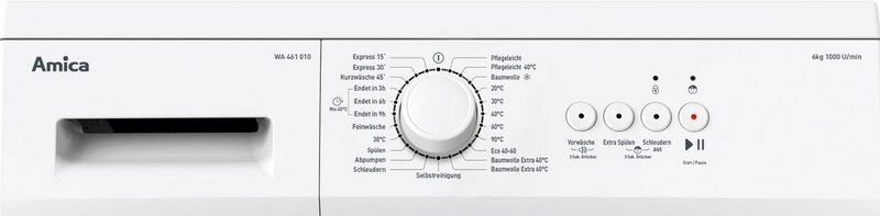 Amica Waschmaschine WA 461 010 W 6 kg 1000 U/min