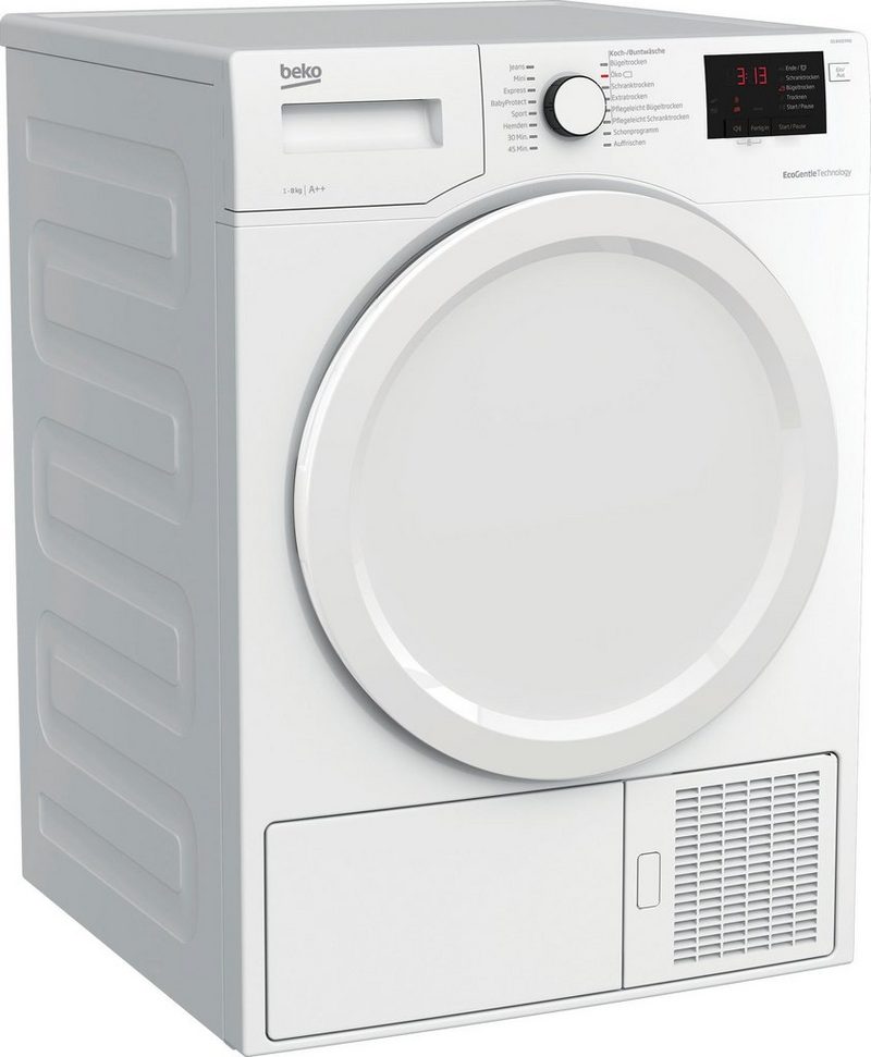 BEKO Wärmepumpentrockner DS 8433 PA0 8 kg FlexySense