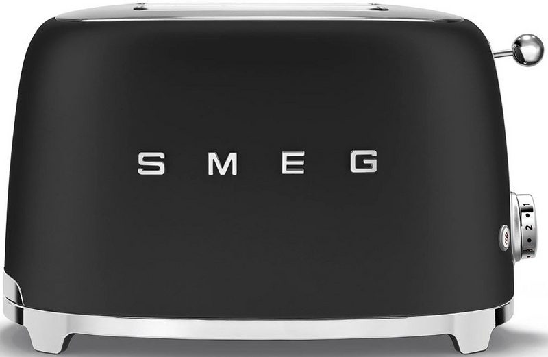 Smeg Toaster TSF01BLMEU 2 kurze Schlitze 950 W