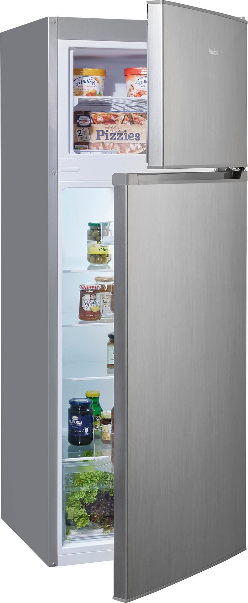 Amica Top Freezer DT 374 166 E 1450 cm hoch 540 cm breit