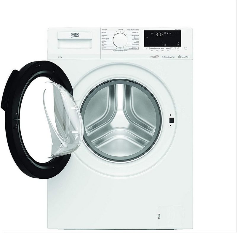 BEKO Waschmaschine 7kg Bluetooth Trommelreinigung Display EEK: C WMB71664ST1