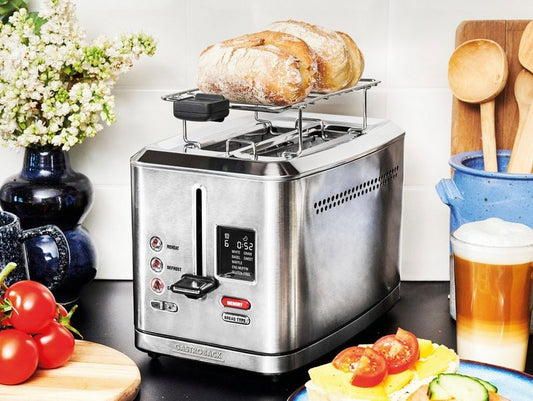 Gastroback Toaster 42395 Design Toaster Digital 2S für 2 Scheiben 950 W