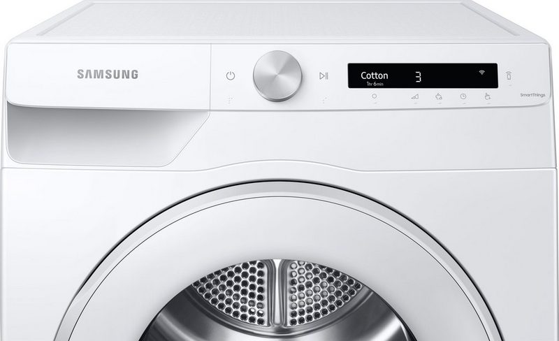 Samsung Wärmepumpentrockner DV80T5220TW/S2 8 kg Knitterschutz