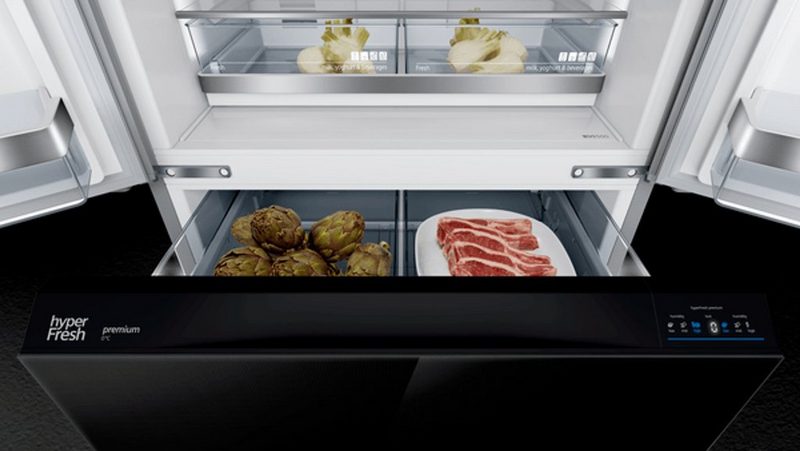 SIEMENS Kühl-/Gefrierkombination KF86FPBEA 183 cm hoch 81 cm breit noFrost / Home Connect / LED-Beleuchtung / superCooling-Taste / superFreezing