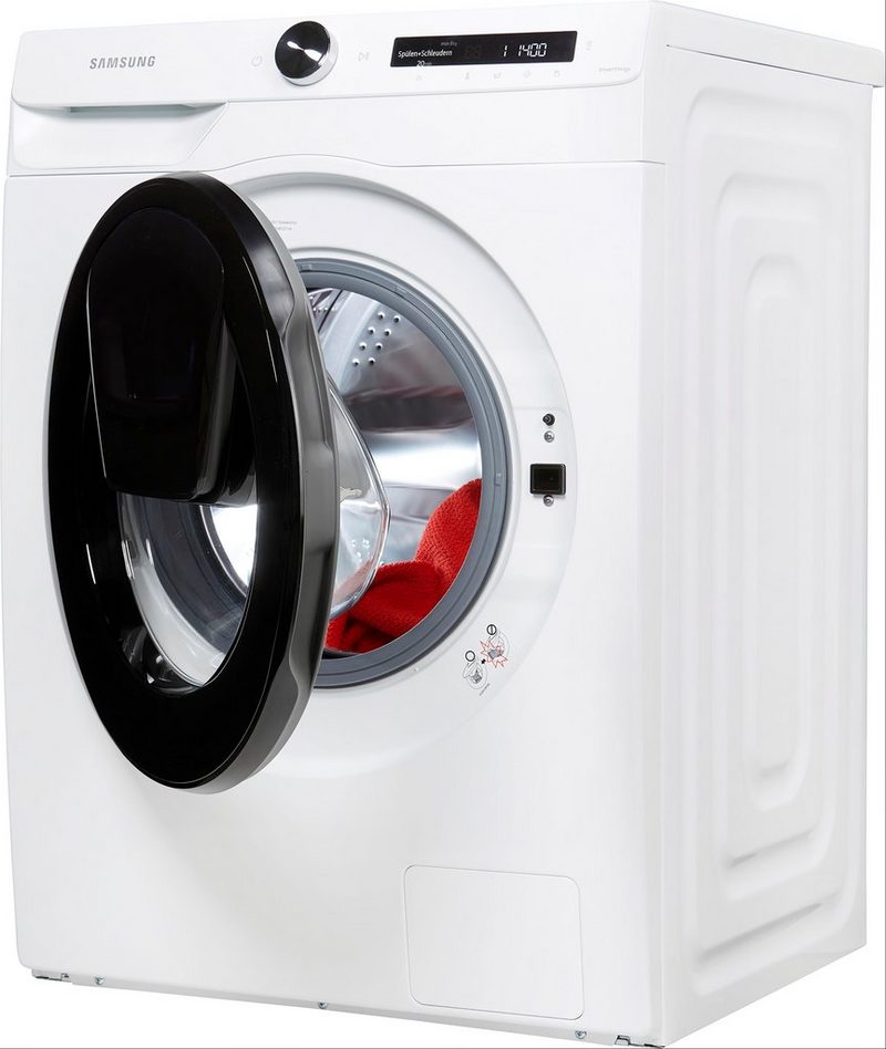 Samsung Waschmaschine WW5500T WW81T554AAW 8 kg 1400 U/min AddWash™