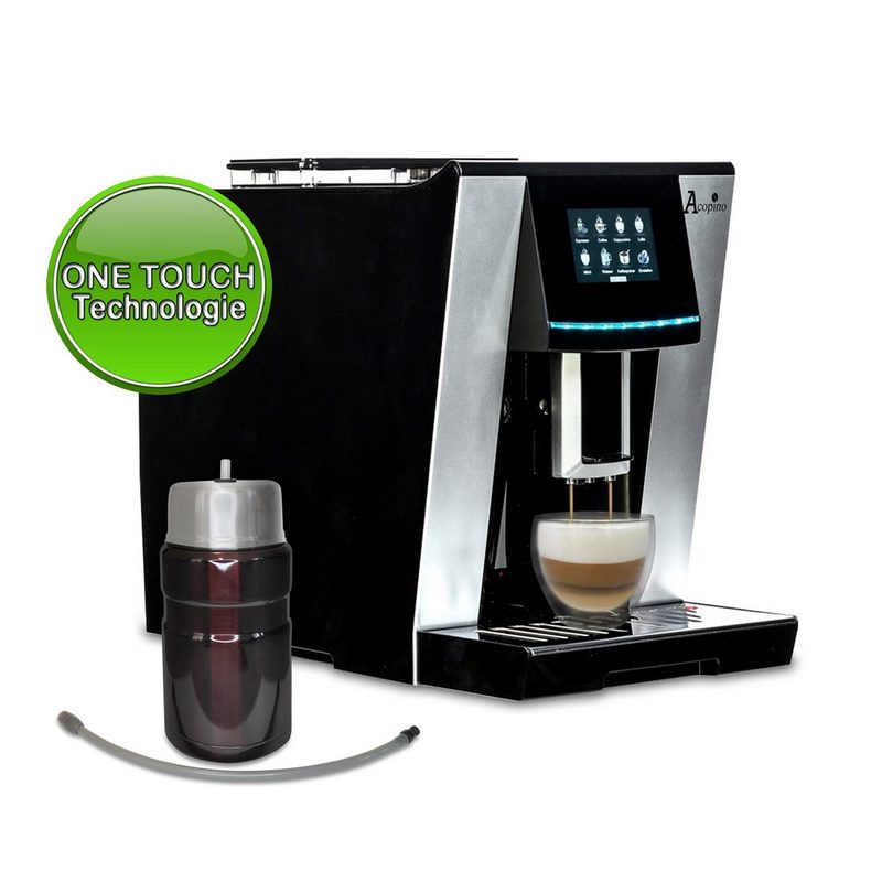 Acopino Kaffeevollautomat Vittoria Limited Edition Cappuccino und Espresso auf Knopfdruck One Touch Farbdisplay