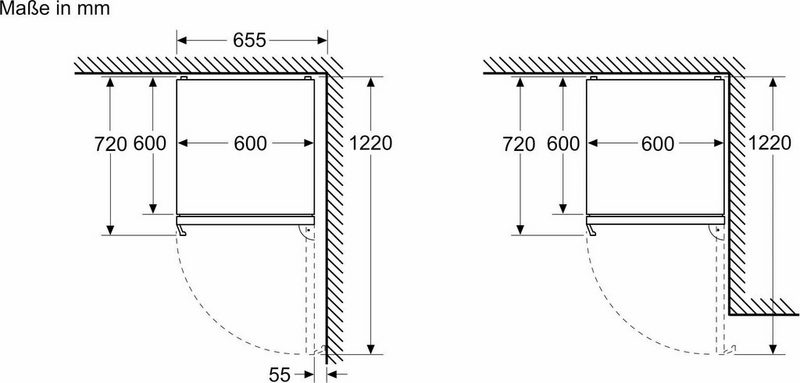 BOSCH Kühl-/Gefrierkombination KGN39VXDT 203 cm hoch 60 cm breit