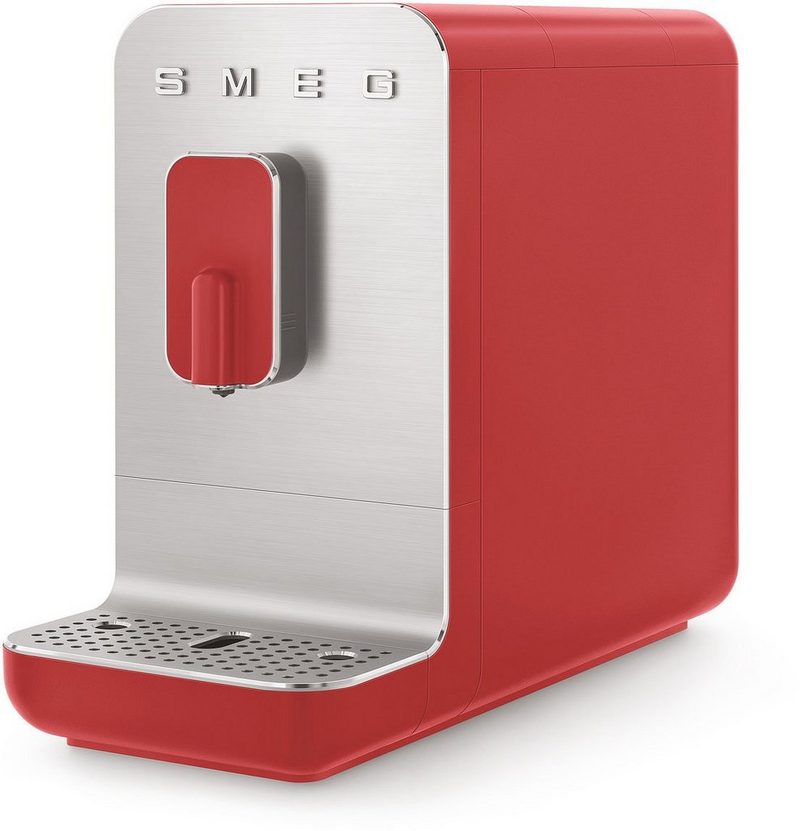 Smeg Kaffeevollautomat BCC01RDMEU Herausnehmbare Brüheinheit