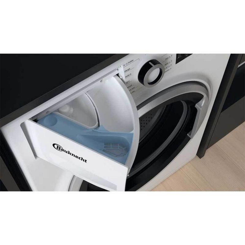 BAUKNECHT Waschmaschine Elite WM Elite 816 C 800 kg 1600 U/min Active Care Color+ / Flecken 40° / Steam Hygiene mit Antivirus / Steam Refresh / Stop&Add Nachlegefunktion / Mengenautomatik / Frontlader / Kindersicherung / Mehrfachwasserschutz / Kurz 30