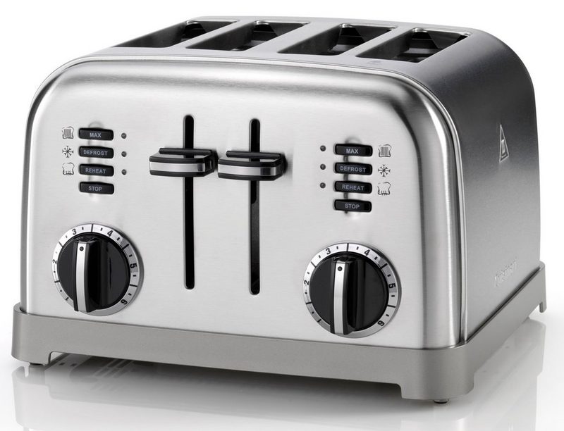 Cuisinart Toaster CPT180E 4 kurze Schlitze 1800 W