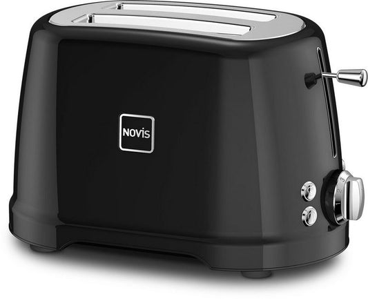 NOVIS Toaster T2 schwarz 2 kurze Schlitze 900 W