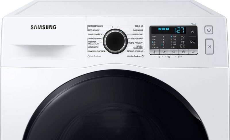 Samsung Waschtrockner WD9ETA049BT 9 kg 6 kg 1400 U/min