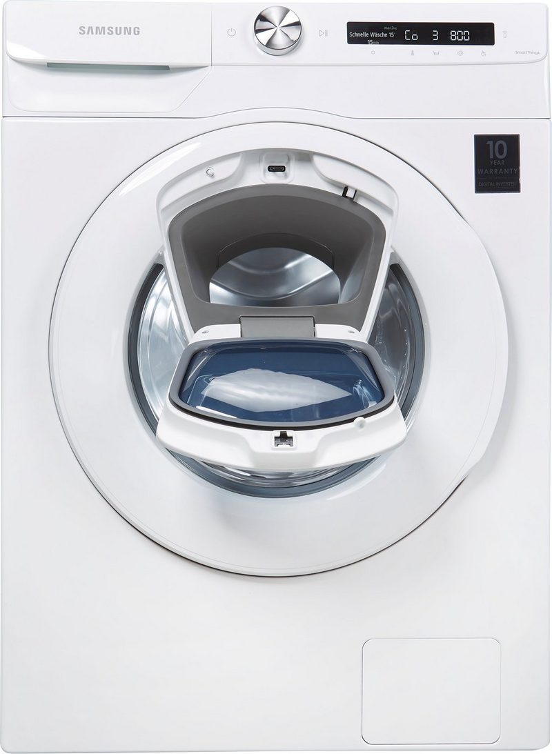 Samsung Waschmaschine WW5500T WW80T554ATW 8 kg 1400 U/min AddWash™