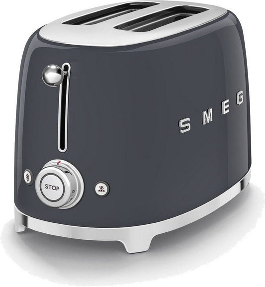 Smeg Toaster TSF01GREU 2 kurze Schlitze 950 W