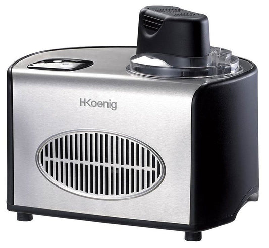 H.Koenig Eismaschine HF250 mit Kompressor 1.5 l 150 W