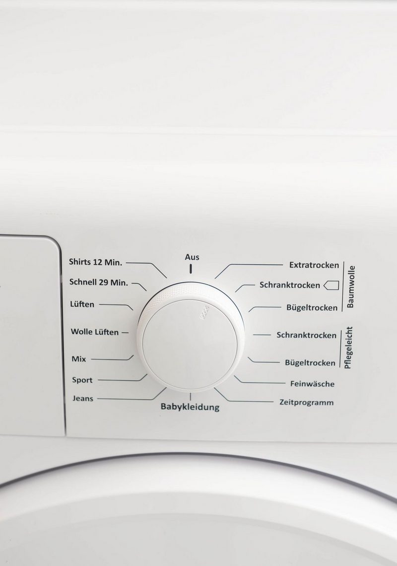 Telefunken Kondenstrockner T-11-300-W 7 kg 7kg / Knitterschutz / Reversierende Trommelbewegungen / 15 Programme