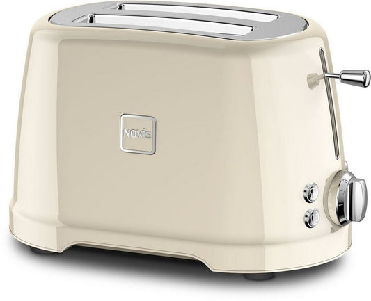 NOVIS Toaster T2 creme 2 kurze Schlitze 900 W