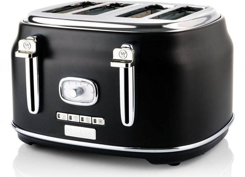 Westinghouse Toaster WKTT809BK 4 kurze Schlitze 1750 W