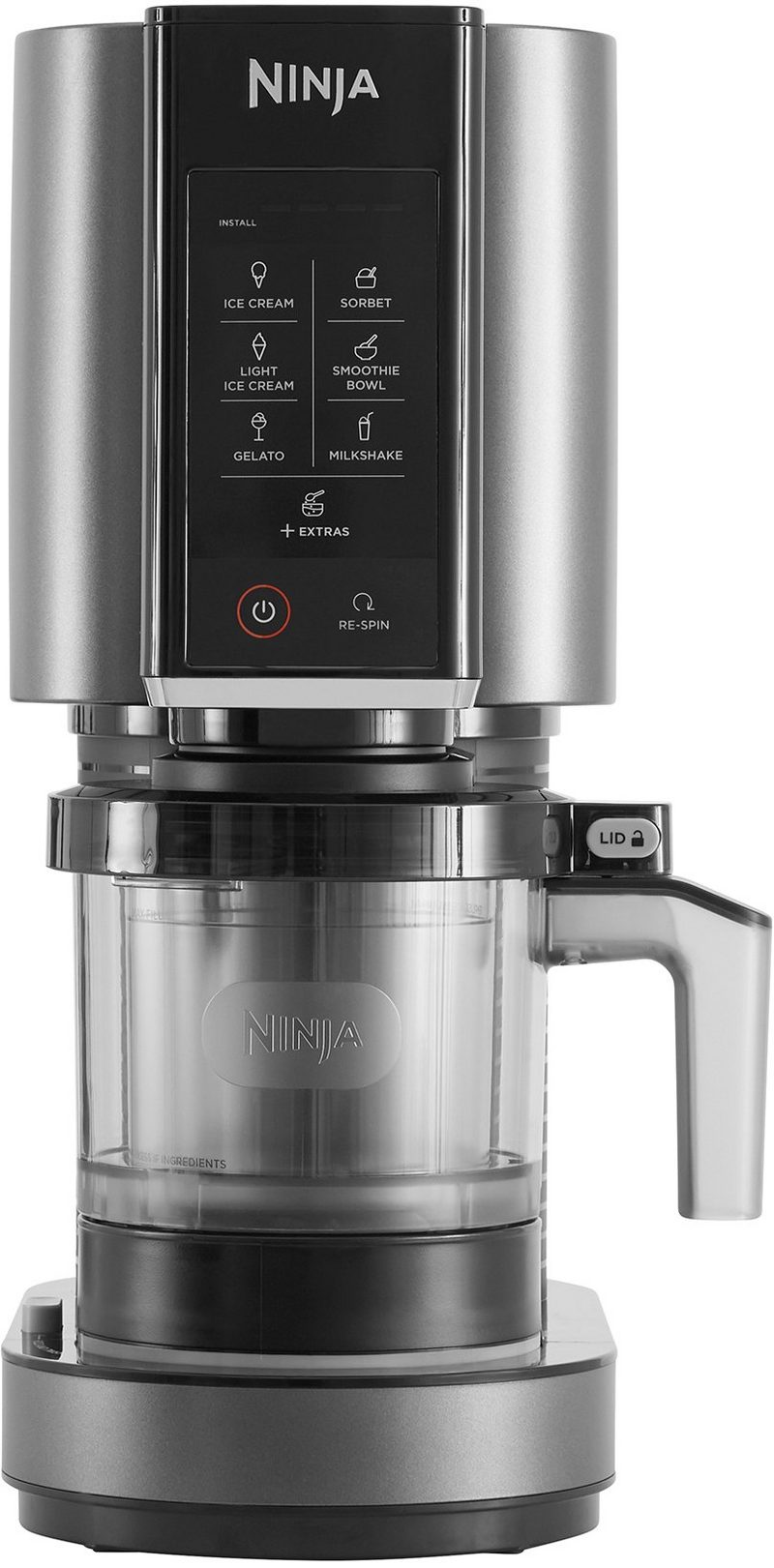 NINJA Eismaschine NC300EU 14 l 800 W Eiscreme Sorbet Gelato Smoothie Bowl