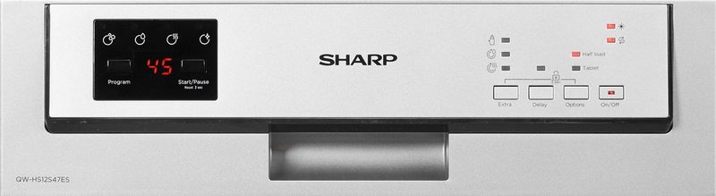 Sharp teilintegrierbarer Geschirrspüler QW-HS12S47ES-DE 11 Maßgedecke