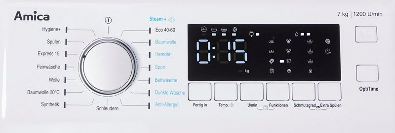 Amica Waschmaschine Toplader WT 472 700 7 kg 1200 U/min