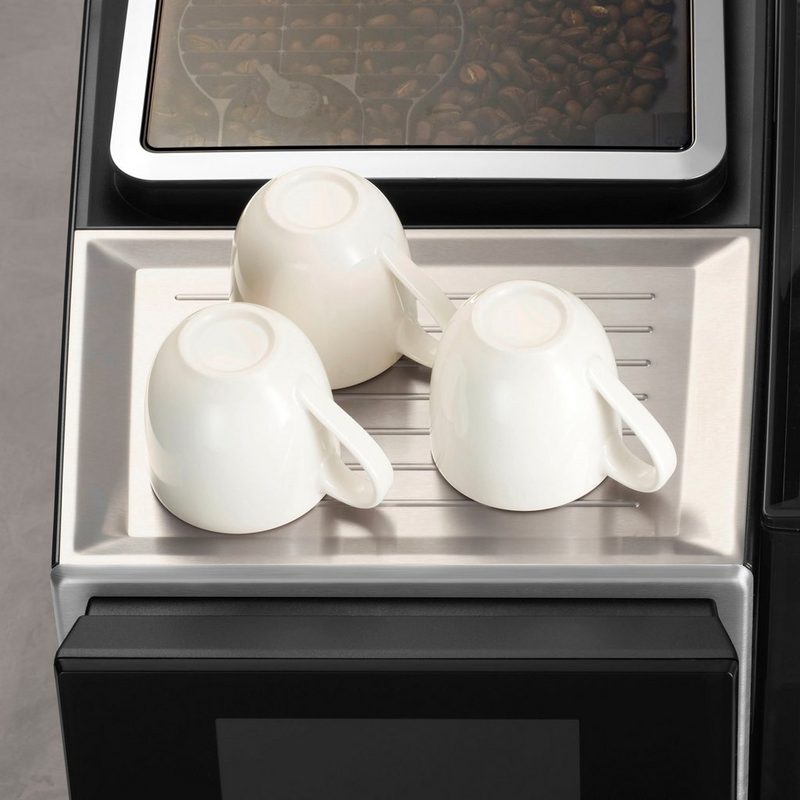 SIEMENS Kaffeevollautomat EQ.700 integral - TQ707D03 intuitives Full-Touch-Display speichern Sie bis zu 30 individuelle Kaffee-Favoriten automatische Milchsystem-Reinigung