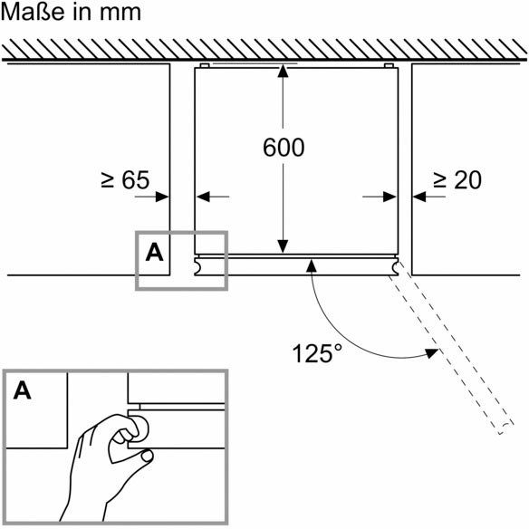 SIEMENS Kühl-/Gefrierkombination KG36N2WDF 186 cm hoch 60 cm breit