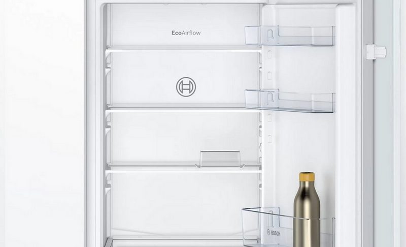 BOSCH Einbaukühlgefrierkombination KIV865SF0 177.2 cm hoch 54.1 cm breit LowFrost BigBox-Gefriergutschublade LED Beleuchtung Super-Gefrieren Frischebox