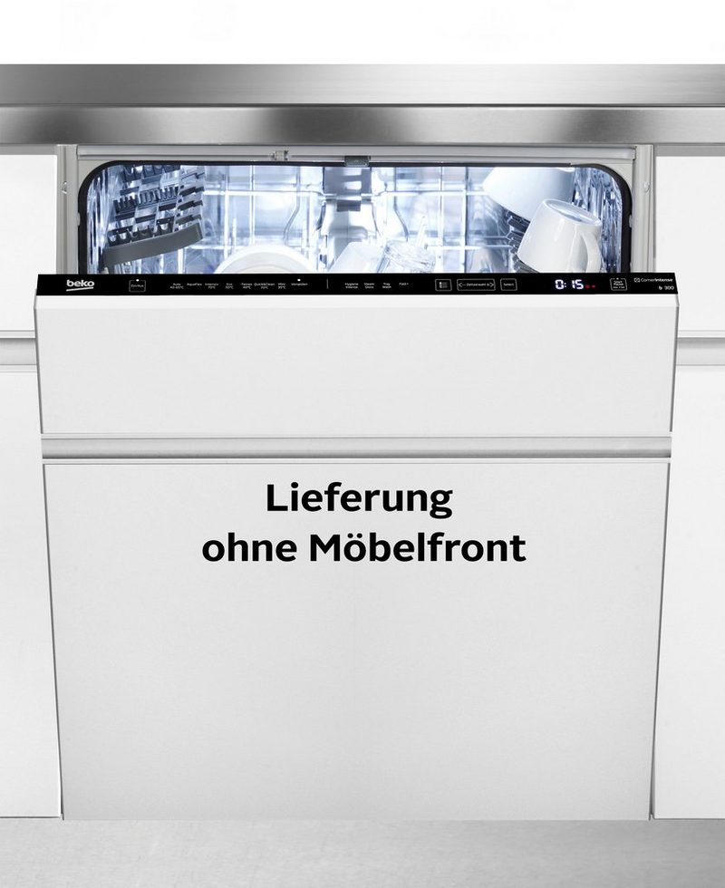 BEKO vollintegrierbarer Geschirrspüler BDIN28O40 14 Maßgedecke