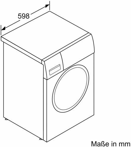 SIEMENS Waschtrockner WN54G1X0 10 kg 6 kg 1400 U/min