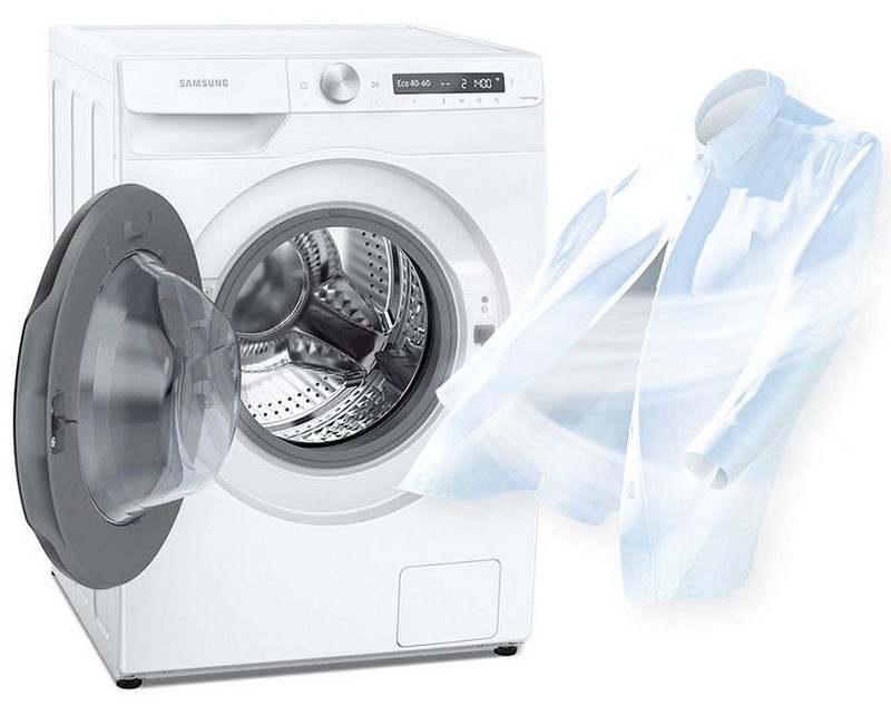 Samsung Waschtrockner WD11T554AWW 105 kg 6 kg 1400 U/min AddWash