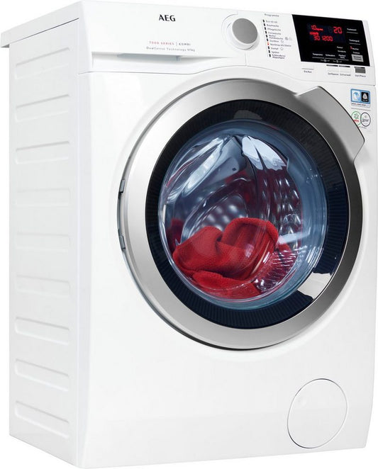 AEG Waschtrockner L7WB59WT 9 kg 5 kg 1400 U/min DualSense - schonende Pflege Auffrischen mit Dampf