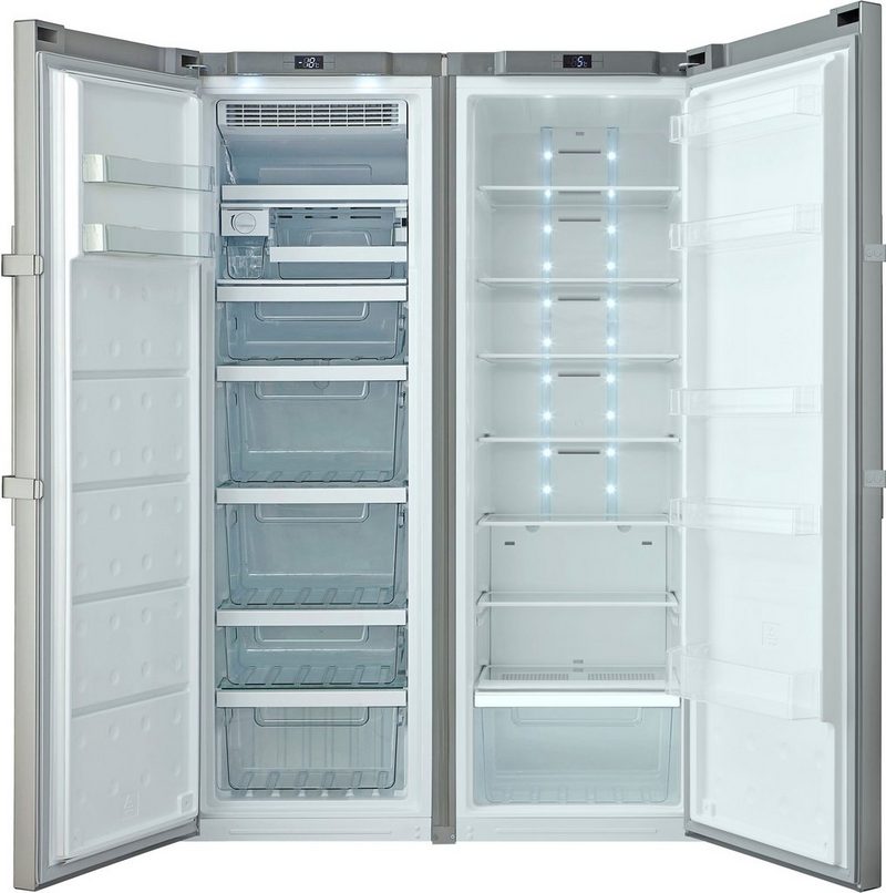 Amica Vollraumkühlschrank VKS 358 100 E 1855 cm hoch 595 cm breit