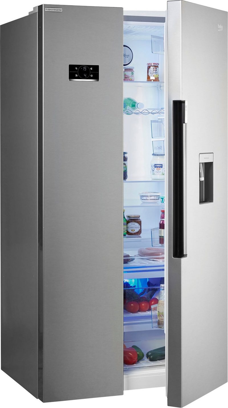 BEKO Side-by-Side GN163241XBN 179 cm hoch 91 cm breit