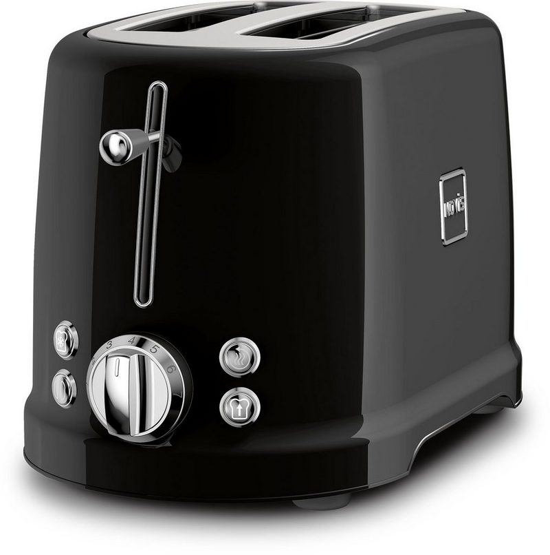 NOVIS Toaster T2 schwarz 2 kurze Schlitze 900 W