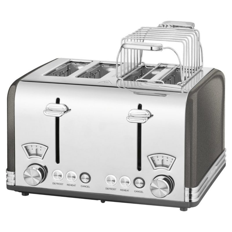 Silva Toaster Profi Cook PC-TA 1194 - Toaster - grau/silber